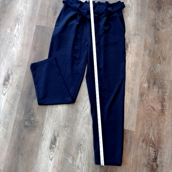 Jacqueline de Yong Women's SZ Medium Pants. Stretch Waistband Wide Leg Slacks. - Picture 5 of 9